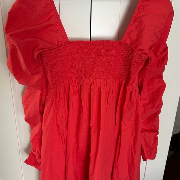 NWT Free People Lindsay Babydoll Dress Size Medium - Picture 9 of 9